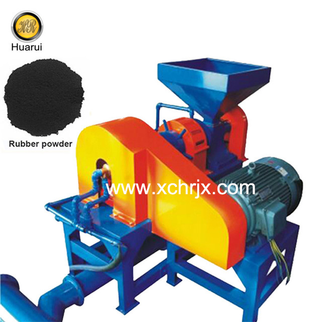 Automatic Tire Rubber Powder Grinder for 40-120 Mesh Fine Powder 