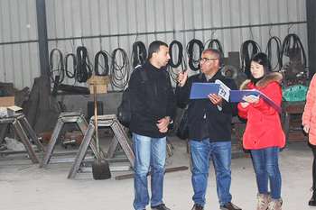 Dec 1, 2015 Algerian client visited our factory and checked our tire recycling machines. And express they are very interested in our machines. 