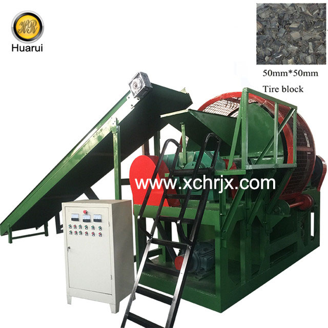 Car/ Truck Tire Recycling Shredder/ Used Rubber Tire Shredder Machine for Sale